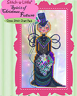 Stitch-a-Little Spirit of Christmas Future Ornament Kit