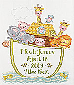 Noah's Ark Birth Record kit