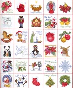 30 Christmas Ornaments kit