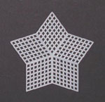 Plastic Canvas - 3" Stars
