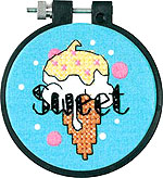 Sweet Ice Cream Stamped kit
