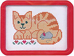 Little Folks Kit - Cat With Mouse