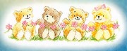 Charlie 'n' Friends - All In A Row by Margaret Sherry