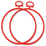 Just A Frame Round - Red