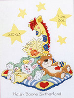 Suzy Zoo - Witzy, Boof & Friends Birth Announcement kit