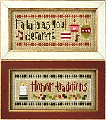 Christmas Rules Double Flip - Honor Traditions, Fa La La