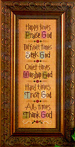 Time For God