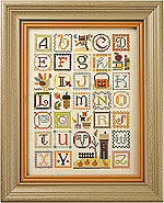 Autumn Alphabet w Embellishments