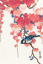 Birds With Red Ivy